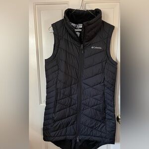 Columbia Heavenly II long vest with Omni-heat